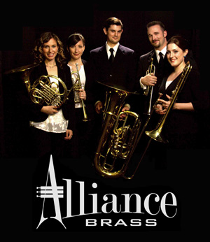 Alliance Brass Quintet plays at Lake Country Concerts